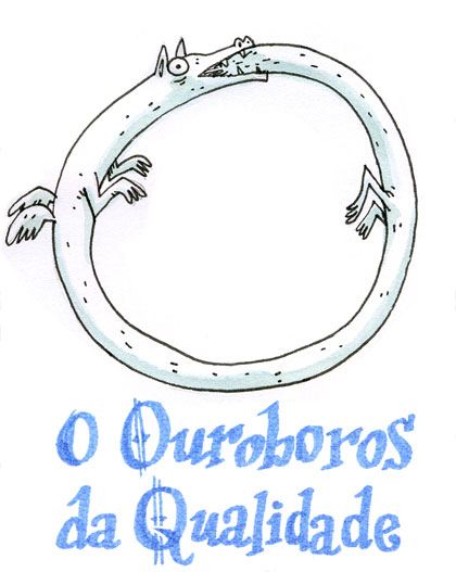 Danieru * Drawings (Desenhos) Ouroboros-abre